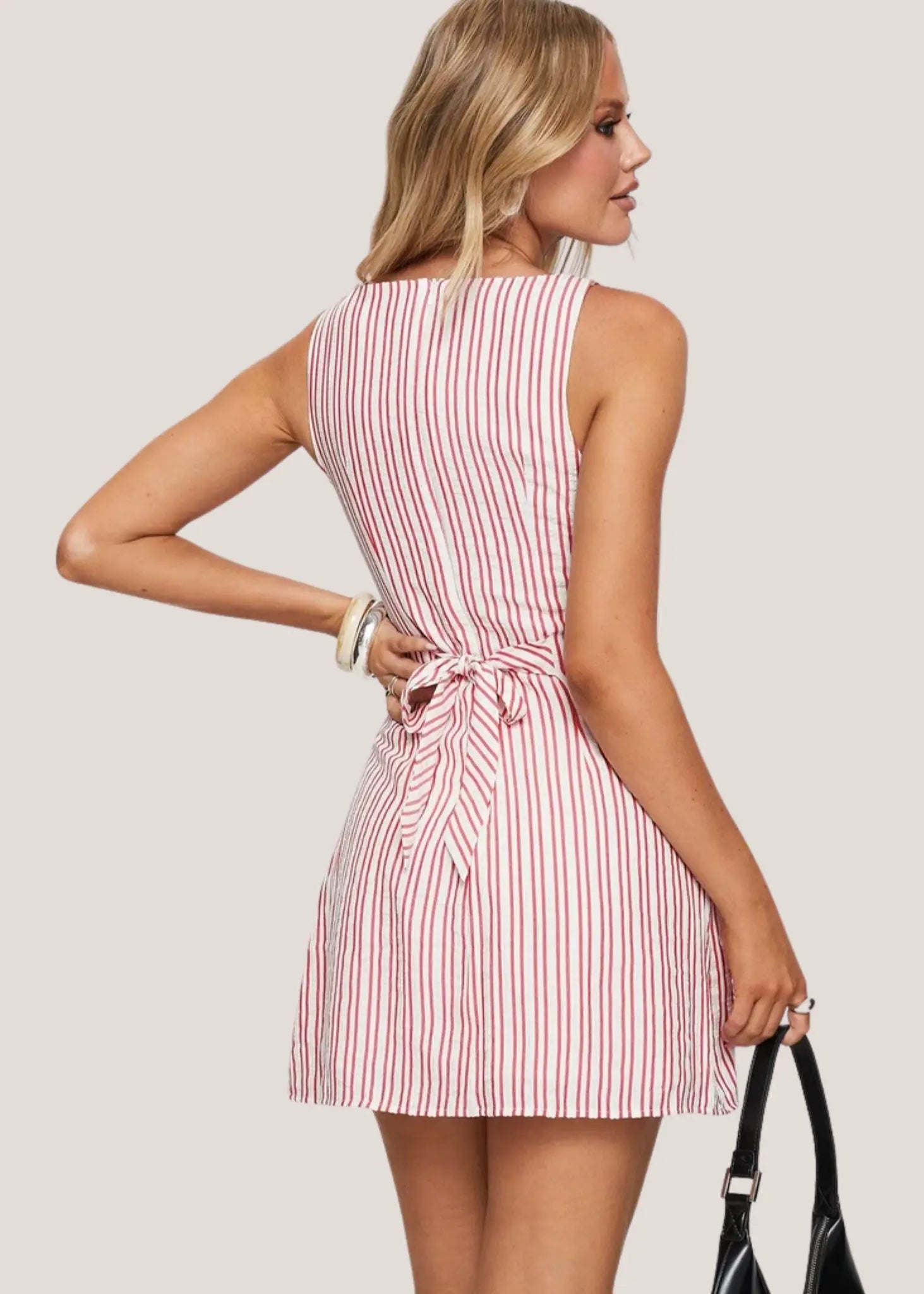 Summer striped jumpsuit