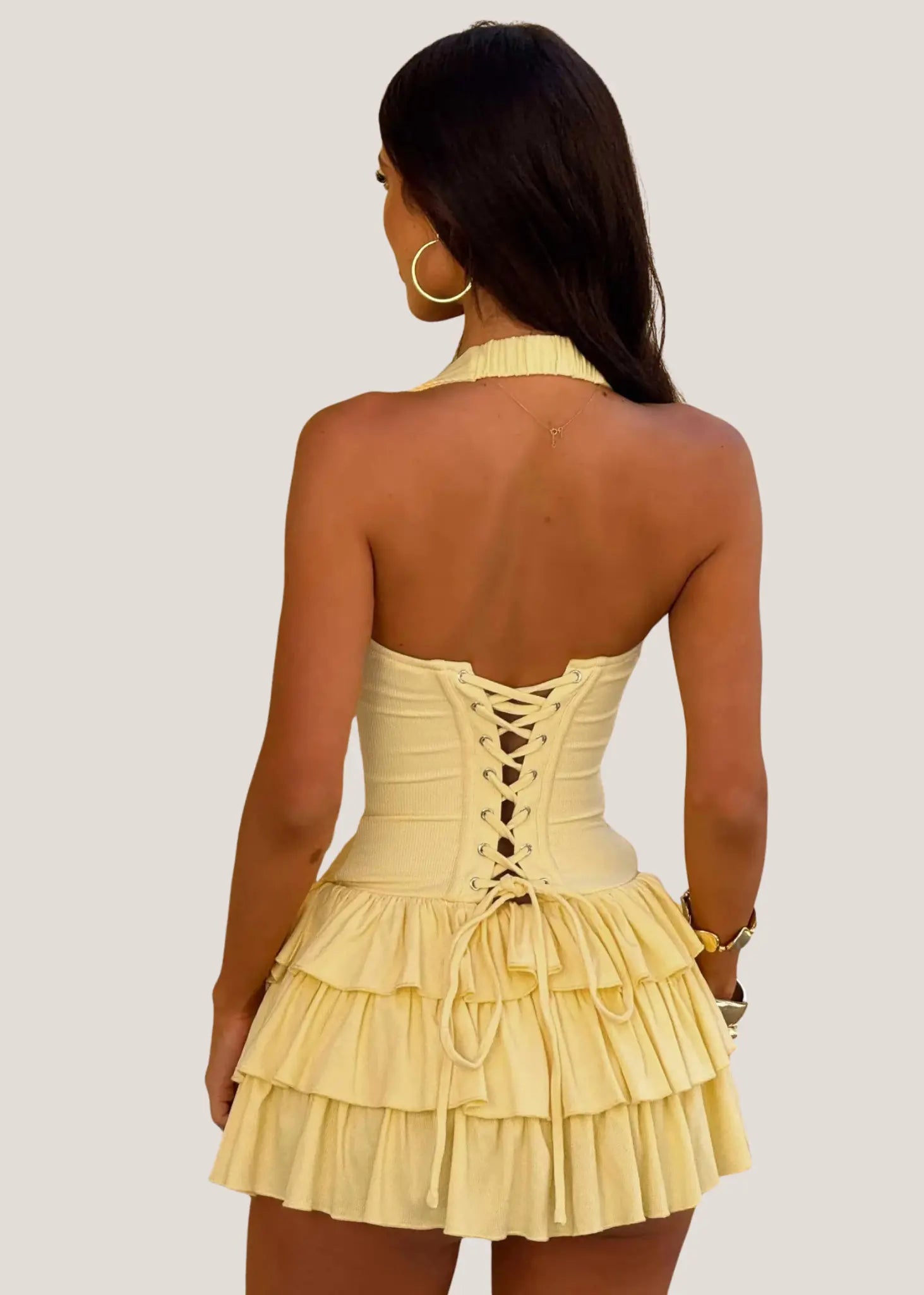 Yellow dress